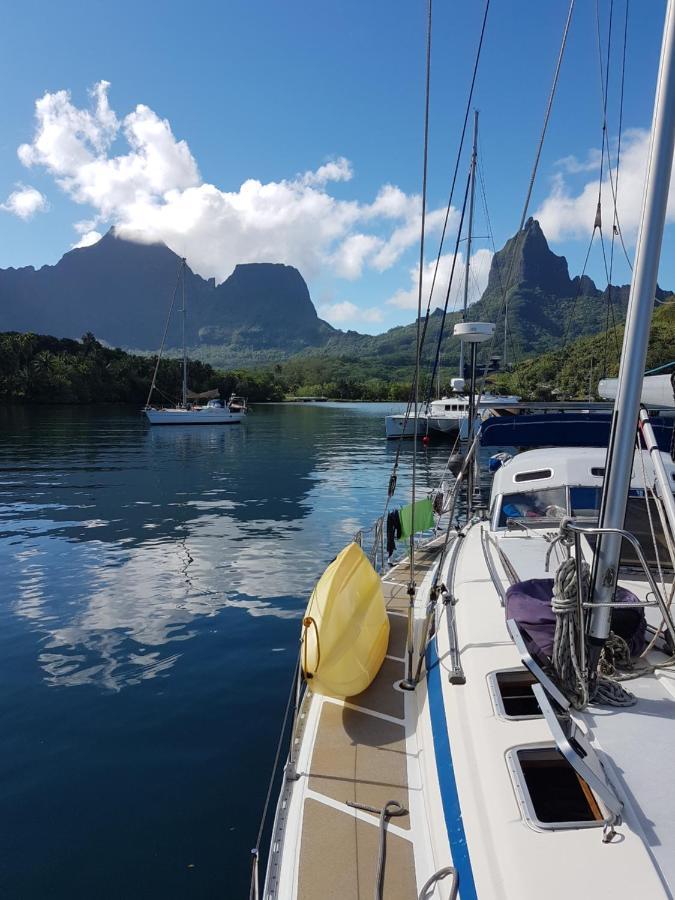 2 Nuits Insolites & 1 Excursion Voile A Bord Du Voilier Mori Ora Moorea Exteriér fotografie